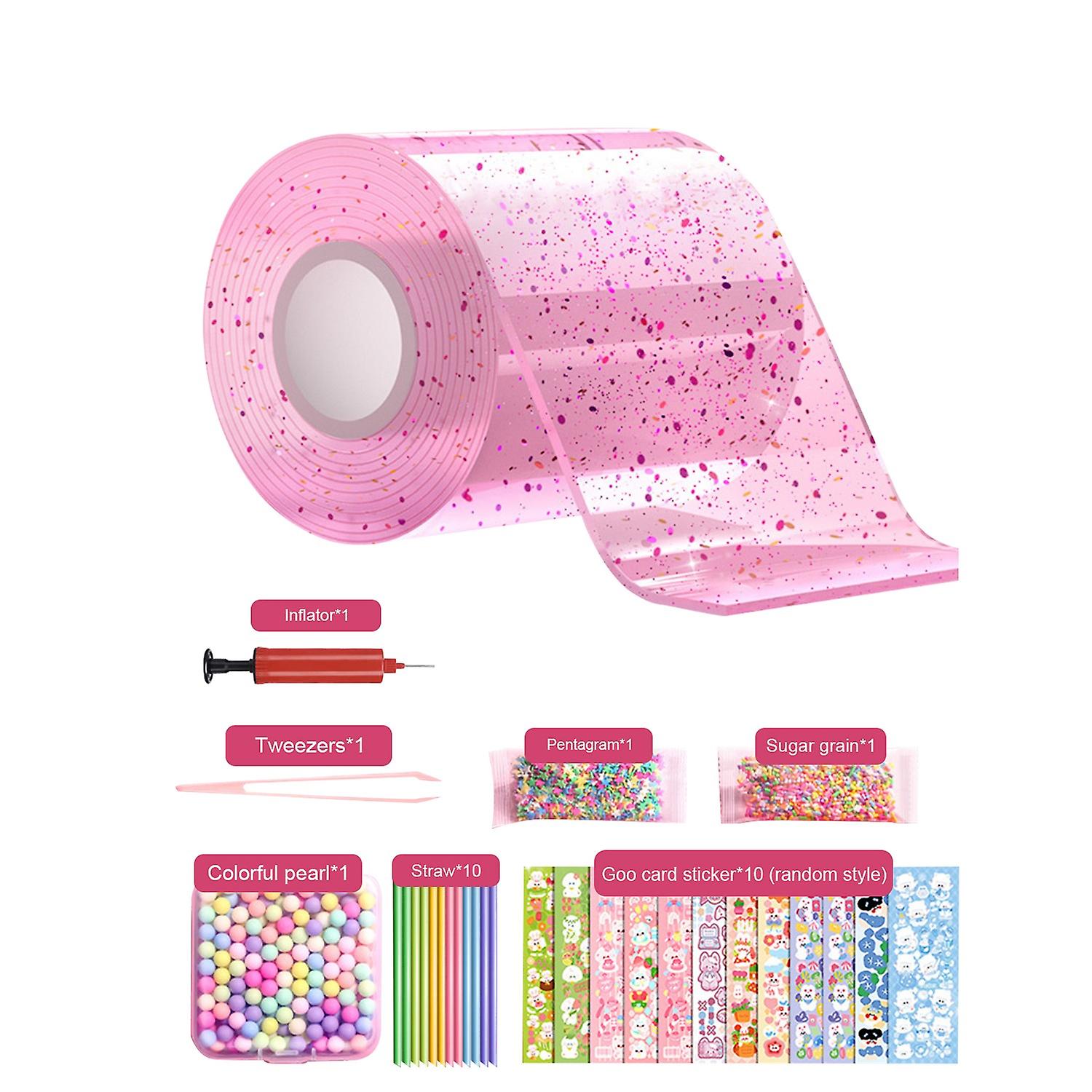 2024 Exclusive Nano Tape Bubble Kit, Sparkling Bubble DIY for Kids