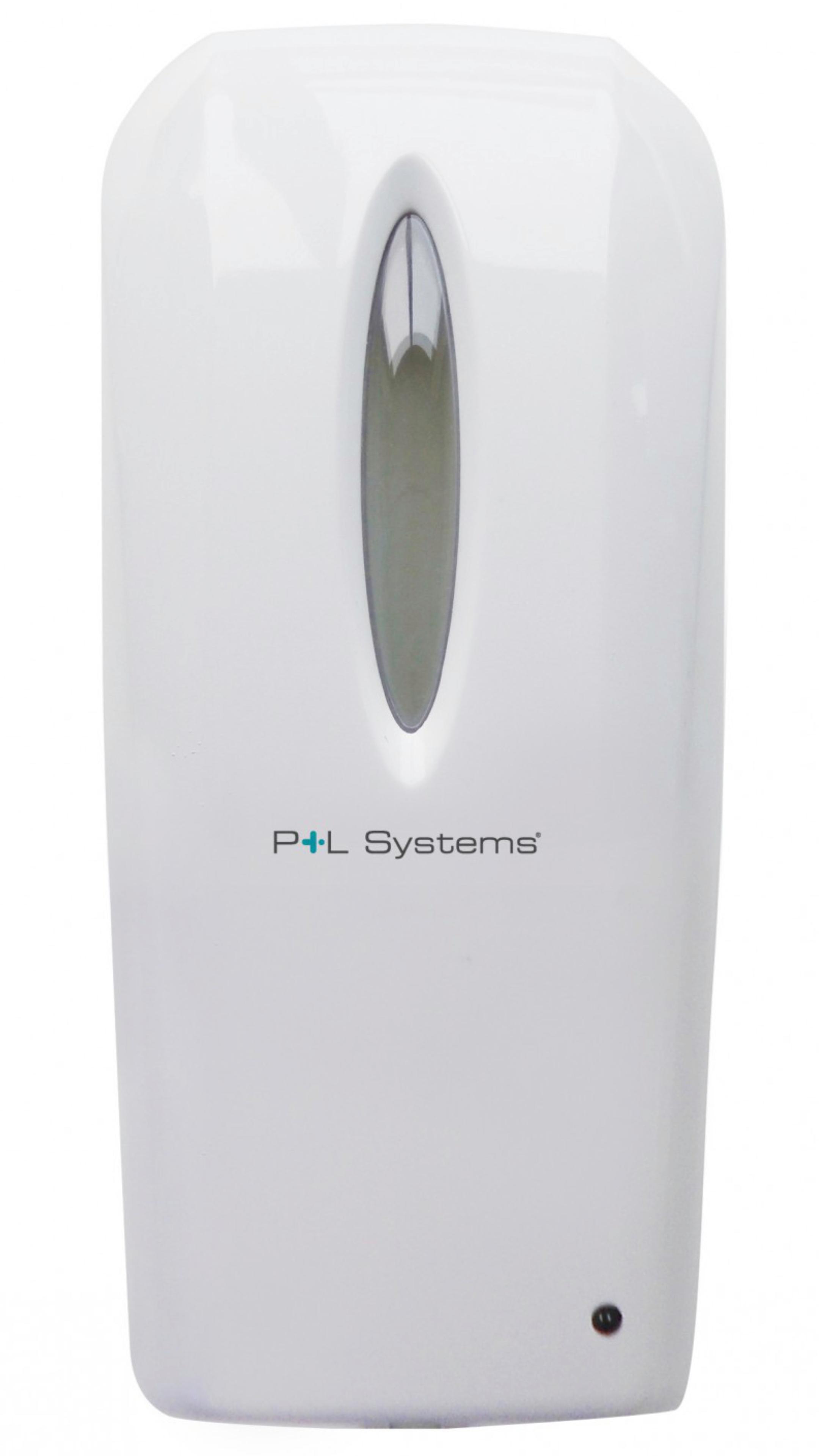 P+L Systems Premium Automatic Soap Dispenser in White