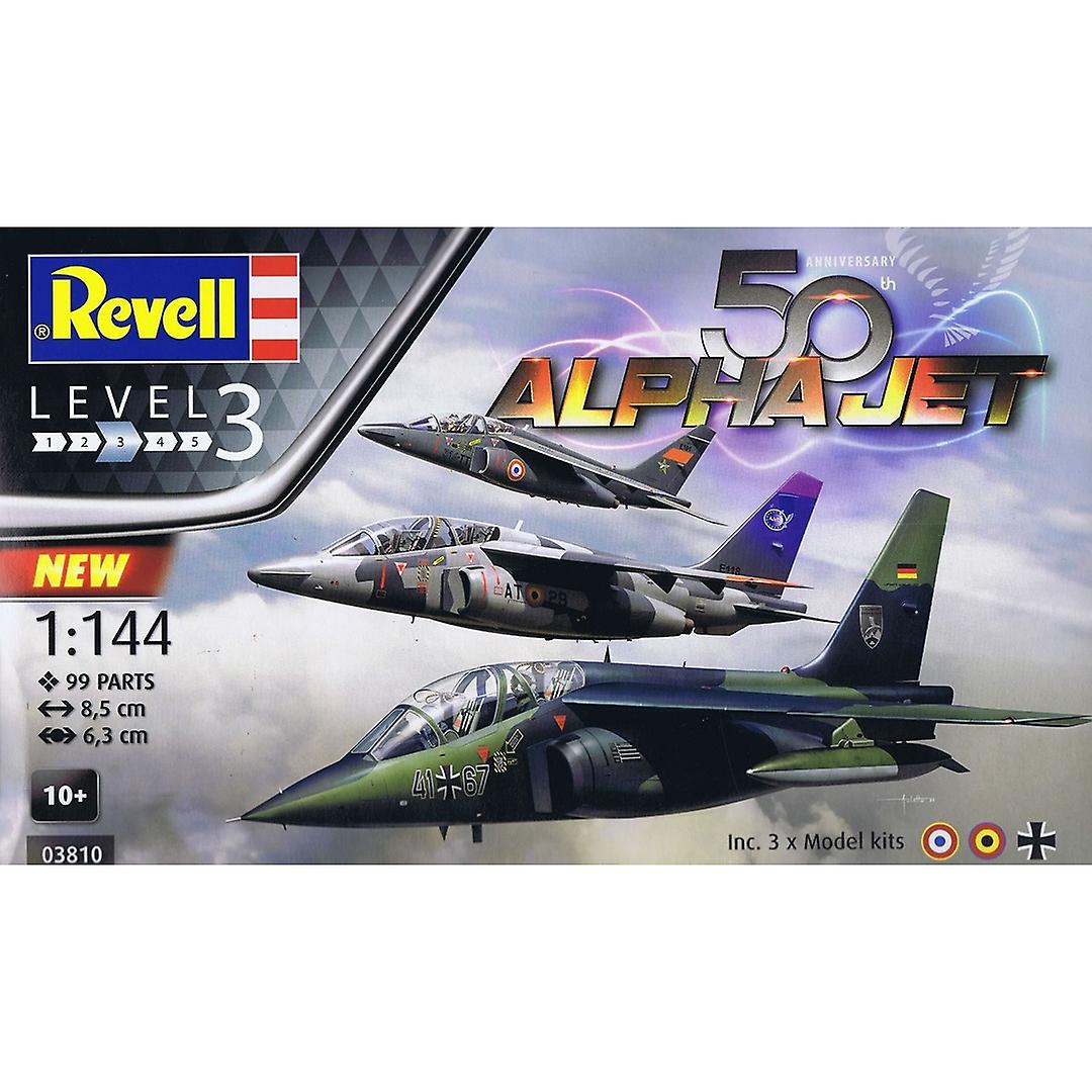 Revell 03810 50 de ani Alpha Jet 1:144 Model Kit