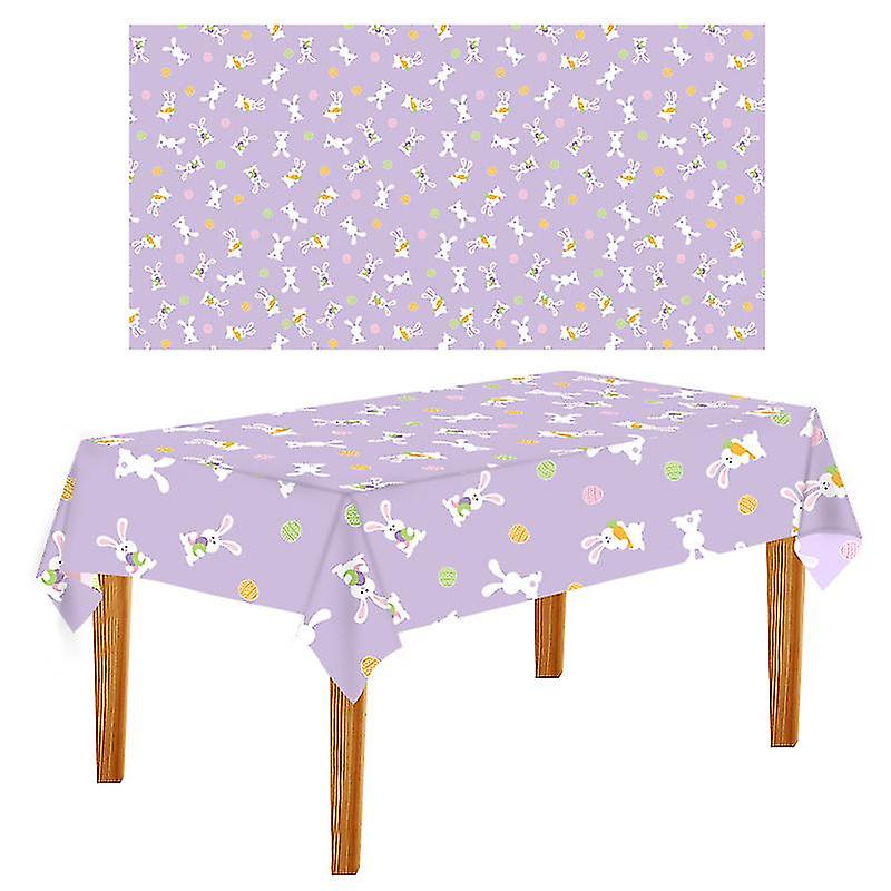Easter Disposable Printed Tablecloth For Dining Room