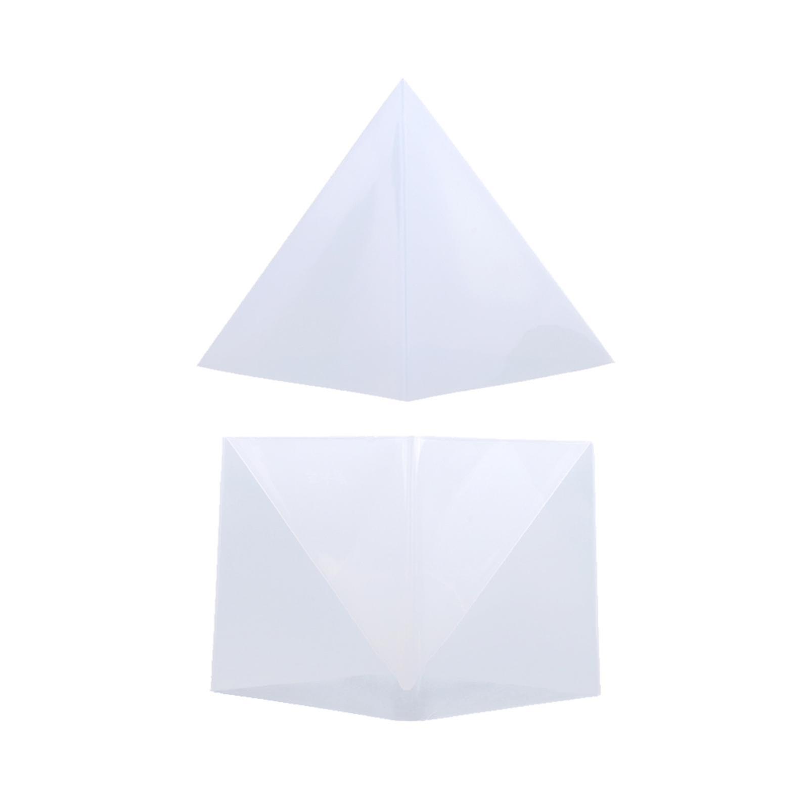 Viele Größen Pyramidenform Form DIY Silikon Schmuck Ornamente machen Form zu 150mm