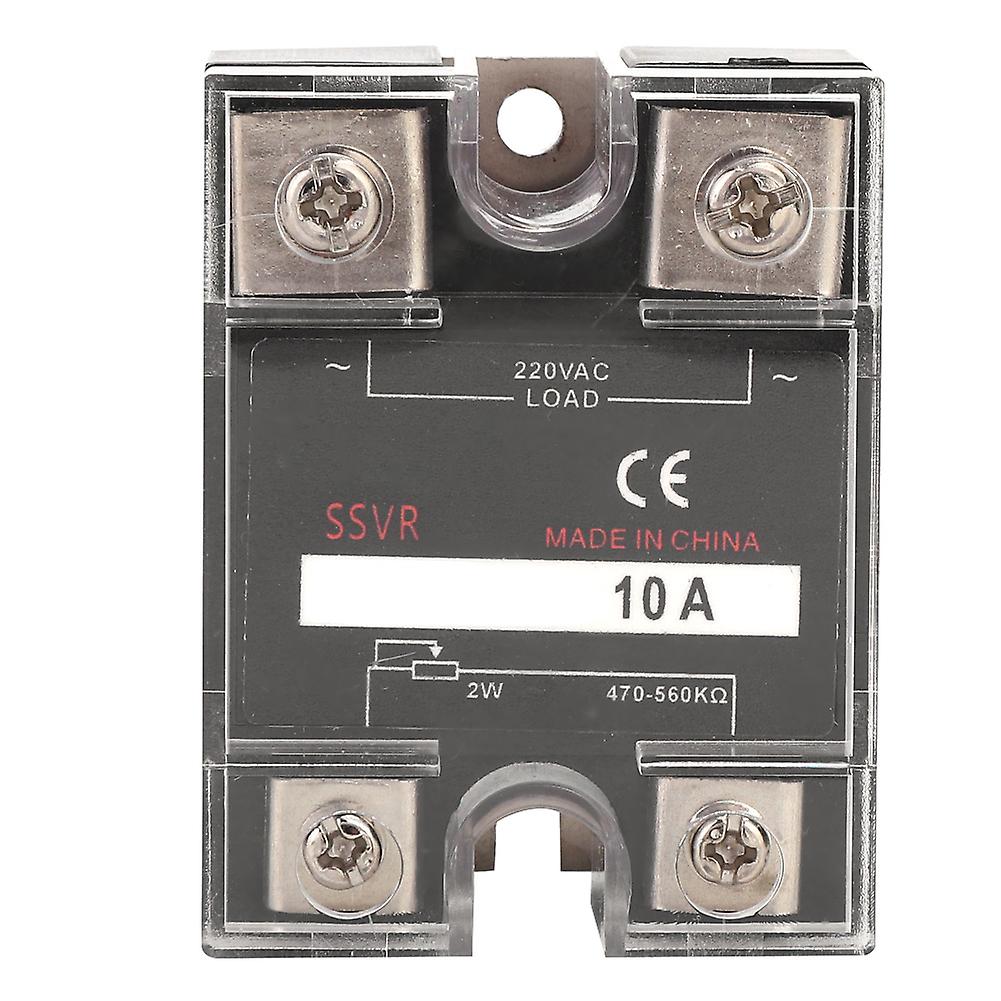 Solid State Voltage Regulator Single Phase SSVR 470-560KΩ Load 220VAC Electrical Supplies