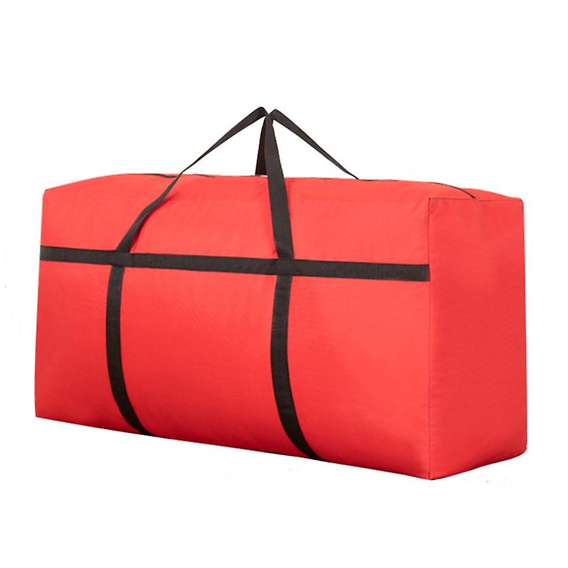 Storage Bag Large Capacity Quilt Clothes Storage Pouch Water-proof Strong Handle Moving Bag for Home