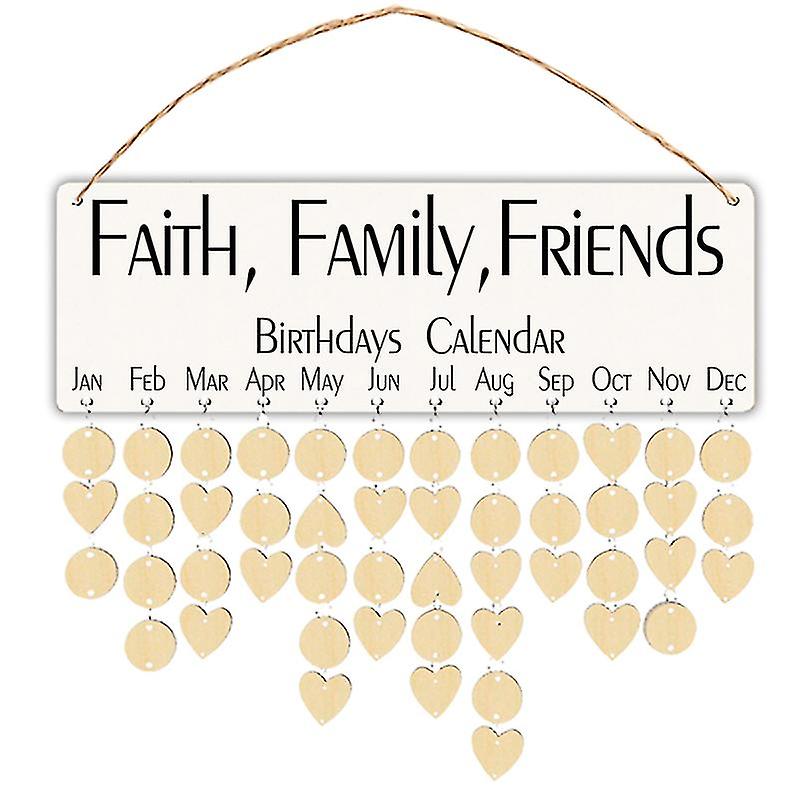 1pcs Wooden Date Display