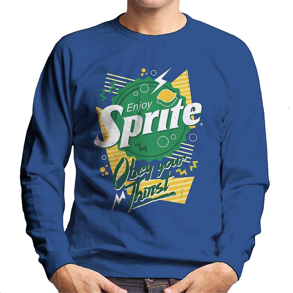 Sprite 90s Bottlecap Obey Your Thirst Men's Sweatshirt
