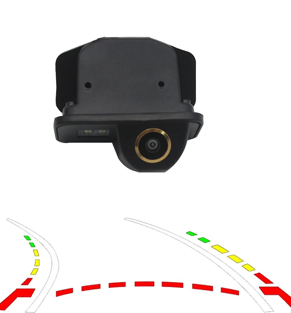 Parking Dynamic Trajectory Car Rear View Camera Wide Angle Lens CCD Waterproof For Toyota Corolla 2007 2008 2009 2010 2011