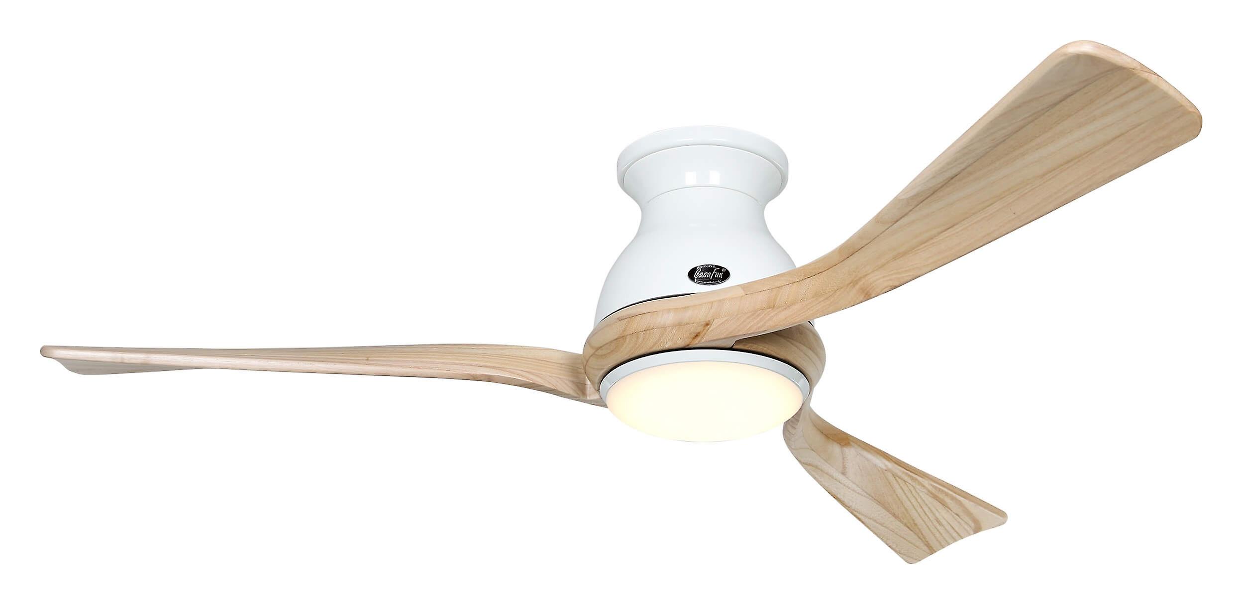 DC ceiling fan Eco Regento White / Wood with LED