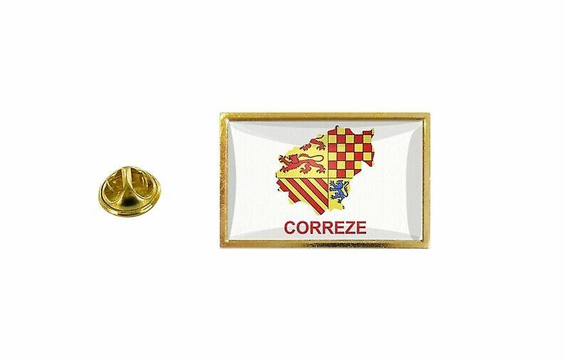 pine pine pine badge pine pin-apos;s flag country map correze department