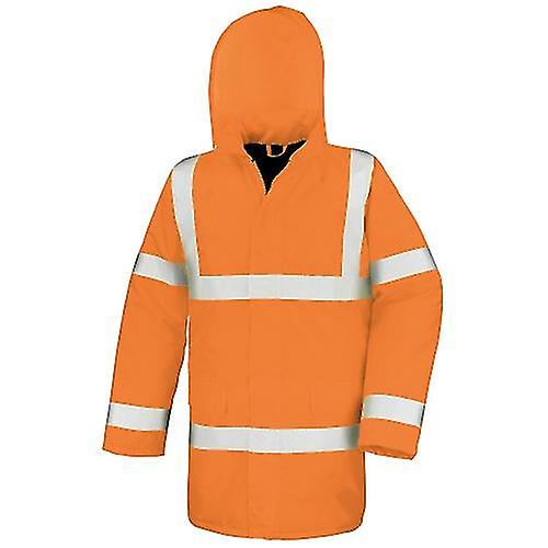 Result Core Unisex-Erwachsene Motorway Hi-Vis-Mantel