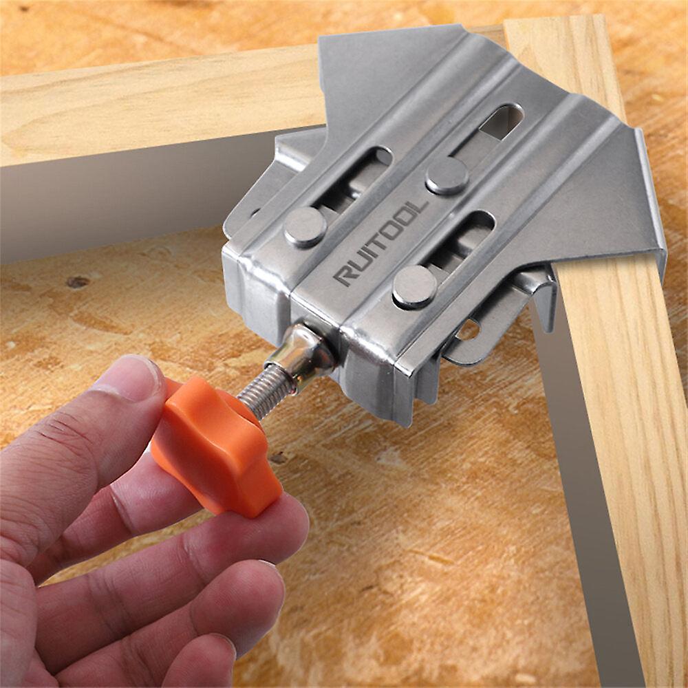 Adjustable Right Angle Clamp For Woodworking, T-joint Tool, 16-35mm Range