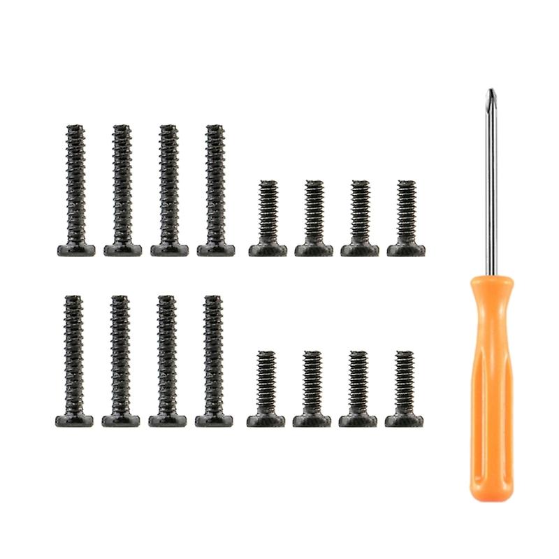 Metal Screws Kit for Steam-Deck Gamepad Rear Case Screws Set with Screwdriver