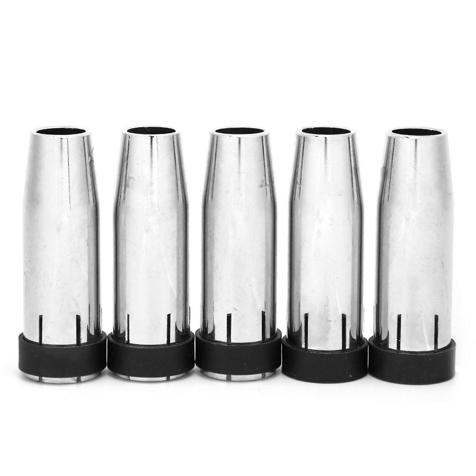 Pack of 5 consumables for MB 24KD MIG MAG welding torch, 12.5 mm conical gas nozzle