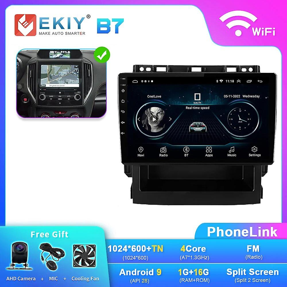 X7 For Subaru Impreza Forester Xv 2017-2020 Android 10 Car Radio Multimedia Video Player Navigation Gps No 2din Carplay Hu