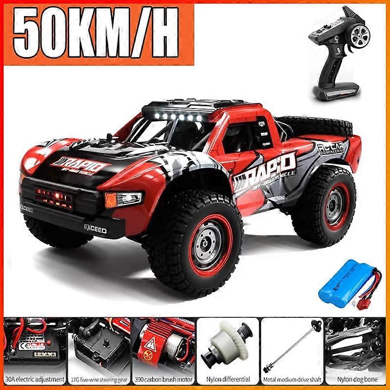 JJRC Q130 1:12 70KM/H 4WD RC αυτοκίνητο με ελαφρύ αβούρτσιστο κινητήρα Τηλεχειριστήριο αυτοκινήτων Φορτηγό τέρας πλαγιολίσθησης υψηλής ταχύτητας Ενήλικες Παιδικά παιχνίδια Toy Cars