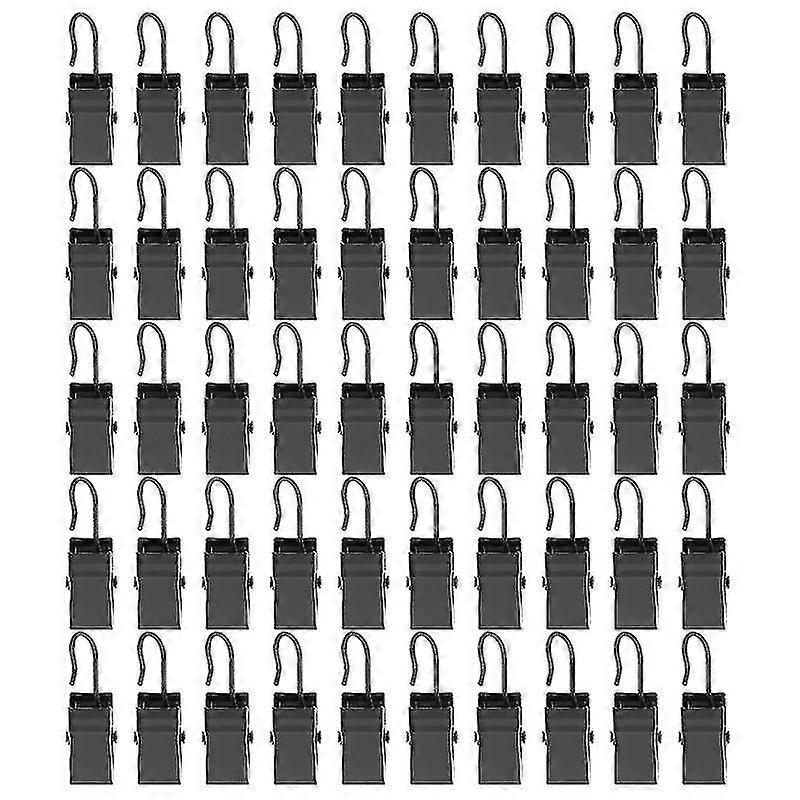 50pcs Storage Hooks, Curtain Clip Fixator