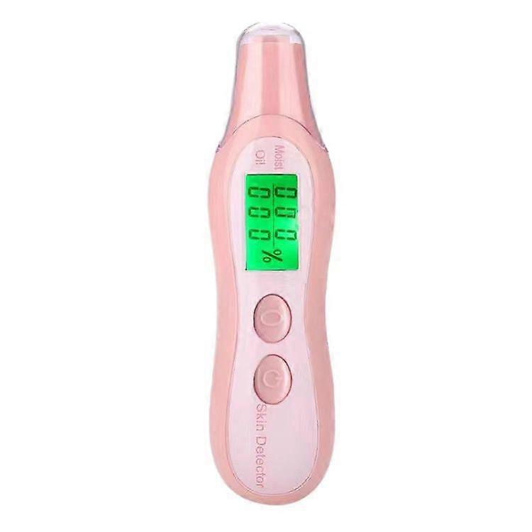 LCD Digital Skin Analyzer, Moisture Water Oil Monitor for Skin Care, High Sensitive Facial Skin Tester USB Digital Measuring Device for Home Traveling