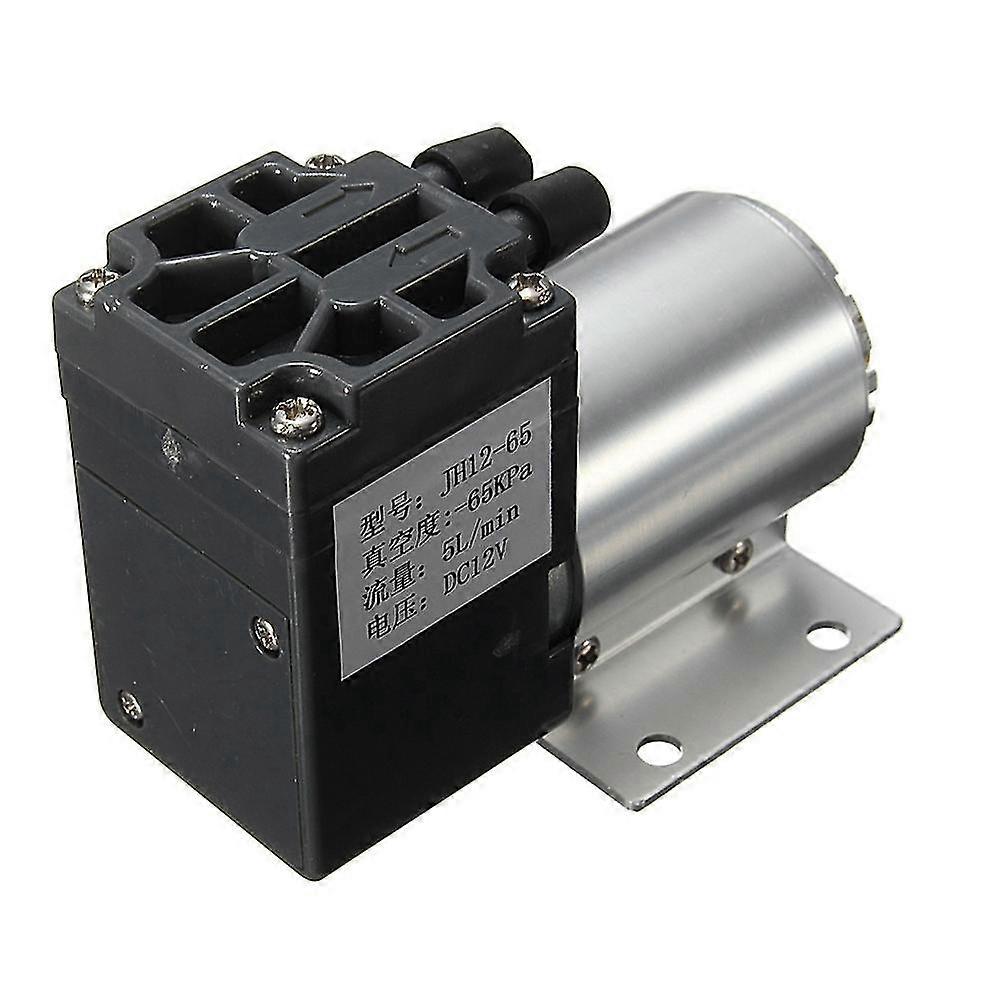 Mini pompe à vide à pression négative 65-120 kPa DC12 V 6 W avec support pour échantillonnage de gaz
