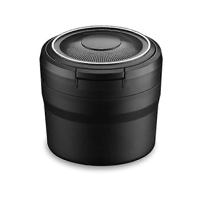 Bærbart askebæger med LED-lys, kopholder til bil, askebæger til røgfri askebægre, biltilbehør