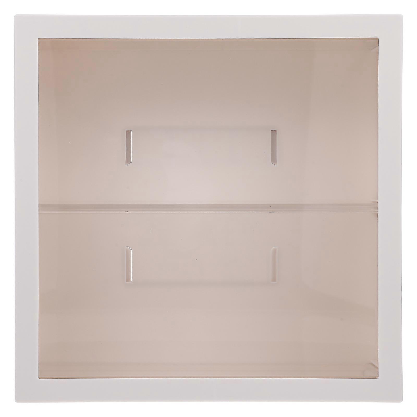 Two-Layered Dolls Stand Handicrafts Doll Display Stand Garage Kits Container for Home