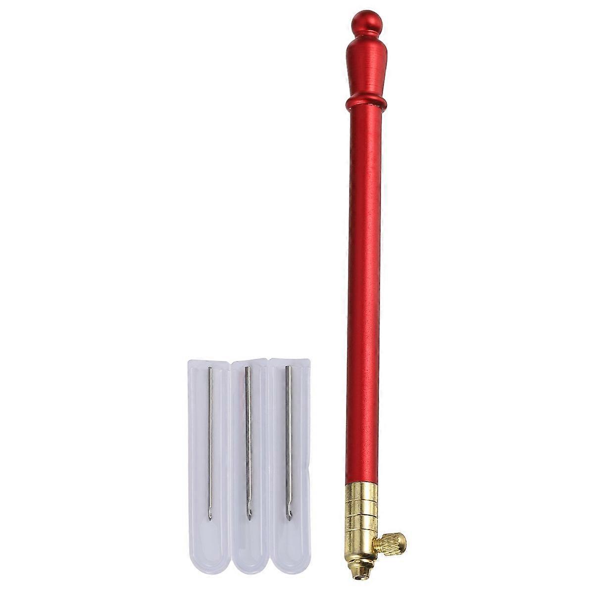 1 Set of Punching Needles Set Embroidery Hook Needles Knitting Needles Set