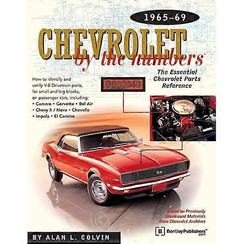 1965-1969 MODEL Parts Reference: Chevrolet by the Numbers Highly Detailed Book