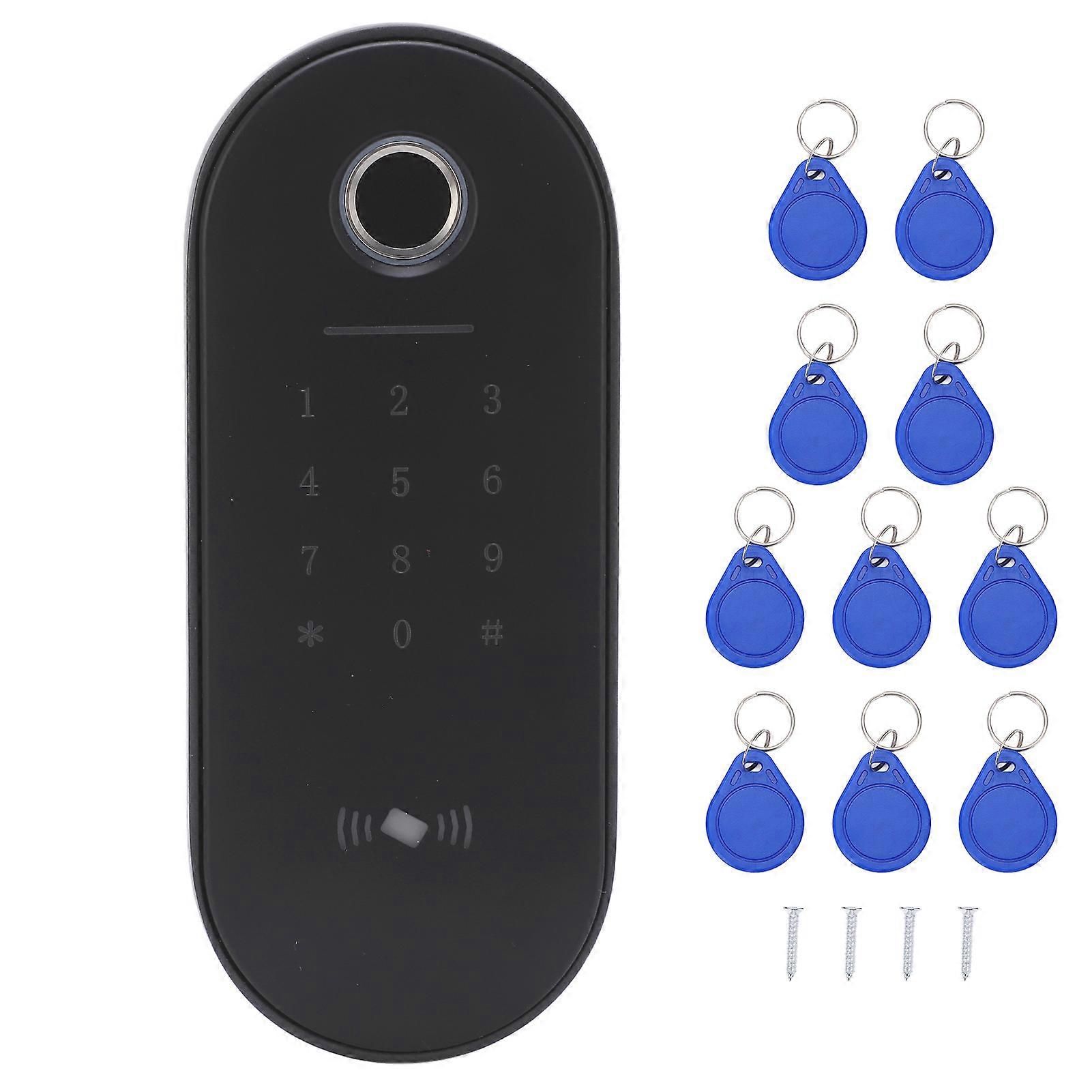 Waterproof Access Control System Fingerprint Password 13.56mhz Ic Card Entry For Home Office