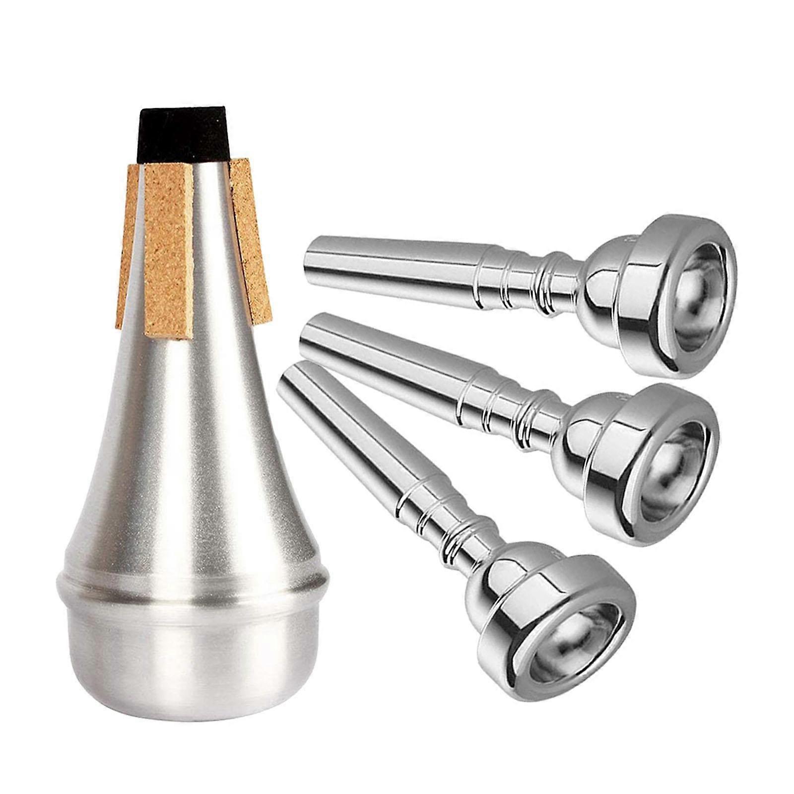 كتم صوت البوق وقطع الفم إيقاع البوق كتم الصوت للموسيقي آلة الرياح