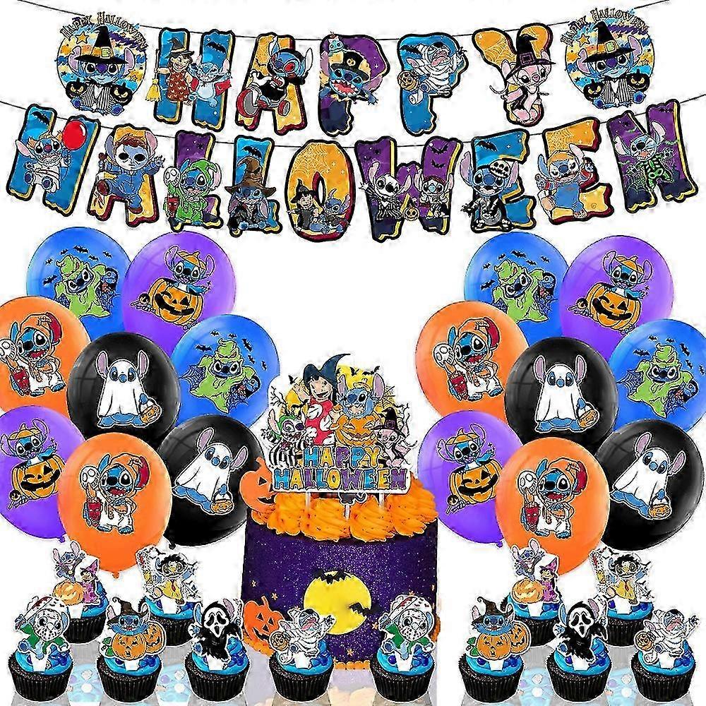 Lilo Stitch Rat S Cake Cake Toppers Set