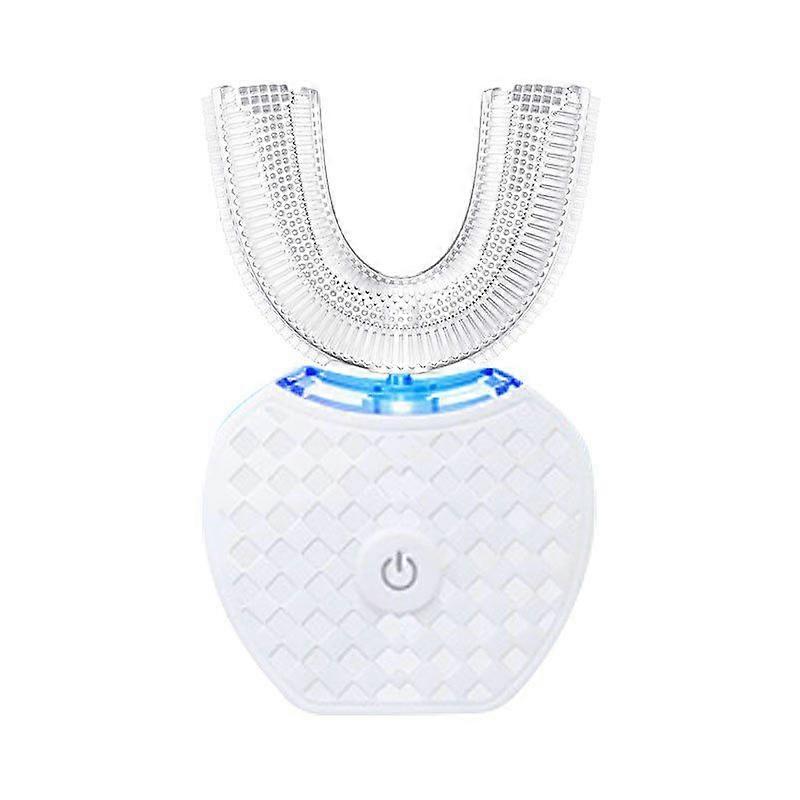 Electric Toothbrush U-Shape Smart Waterproof  White