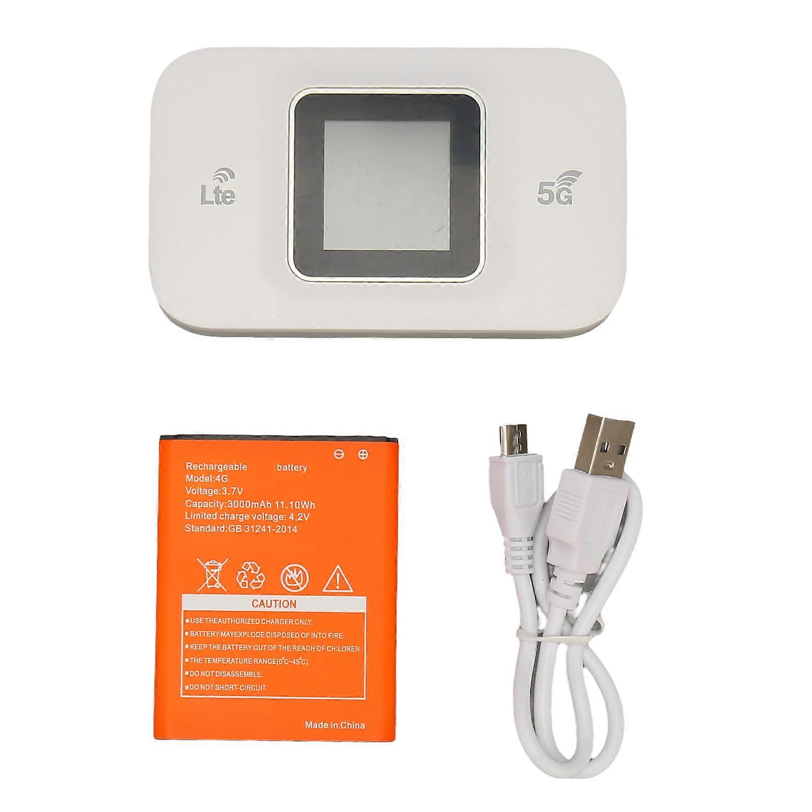4G Mobile WiFi Hotspot Support 10 Devices Connection Mini LTE Portable Router with SIM Card Slot for Windows for Linux