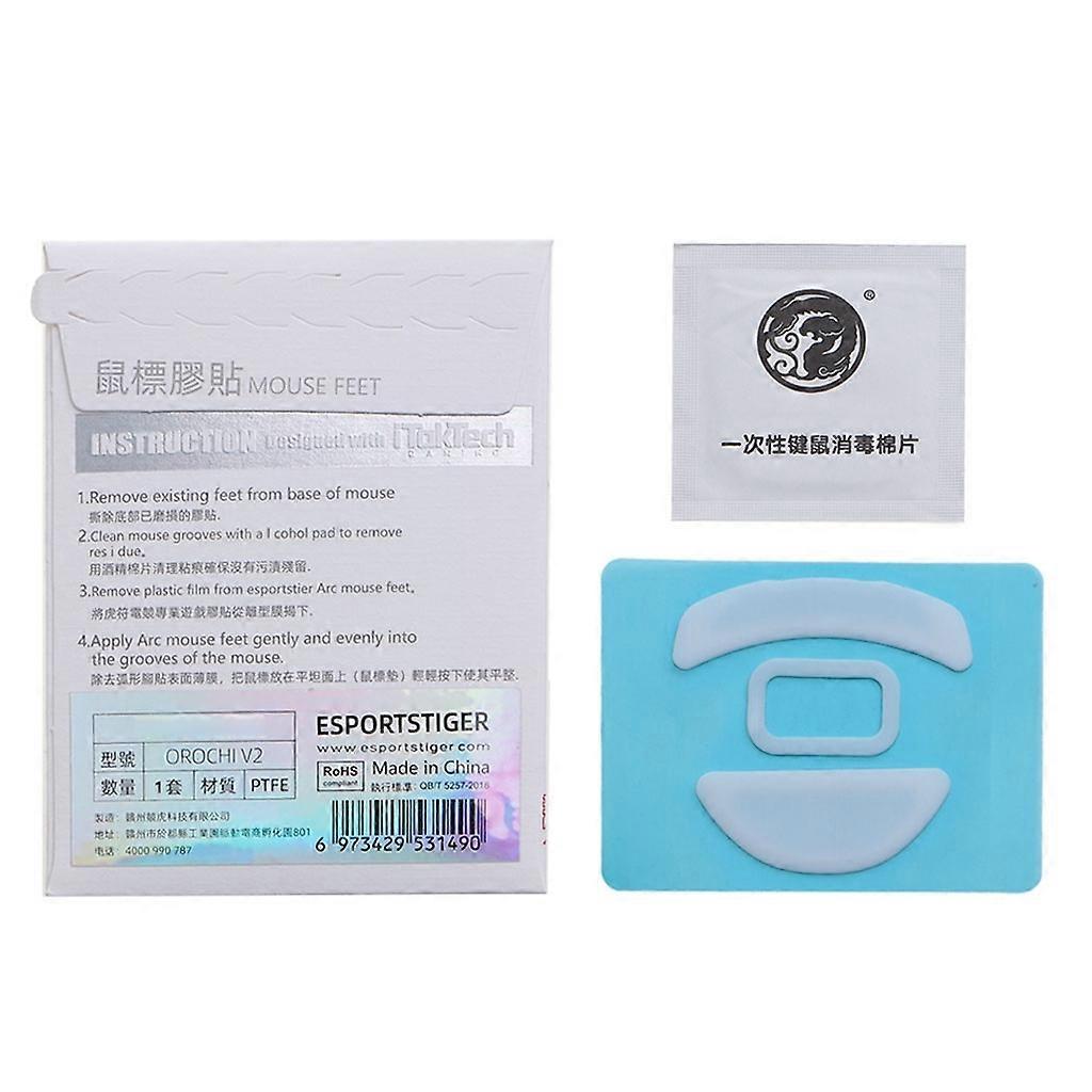 for Razer OROCHI V2 Mouse Skatez Mouse Feet Replacement Mice Glides Curve Edge