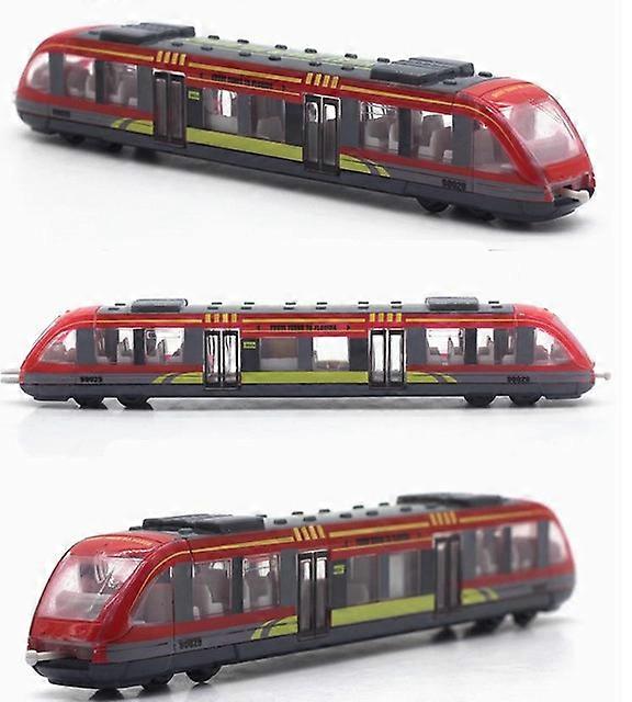 Simulaatio seos metalli suurnopeusjuna painevalettu juna lelumalli koulutus lelut pojat lapset junaseos malli auton lelut lahja