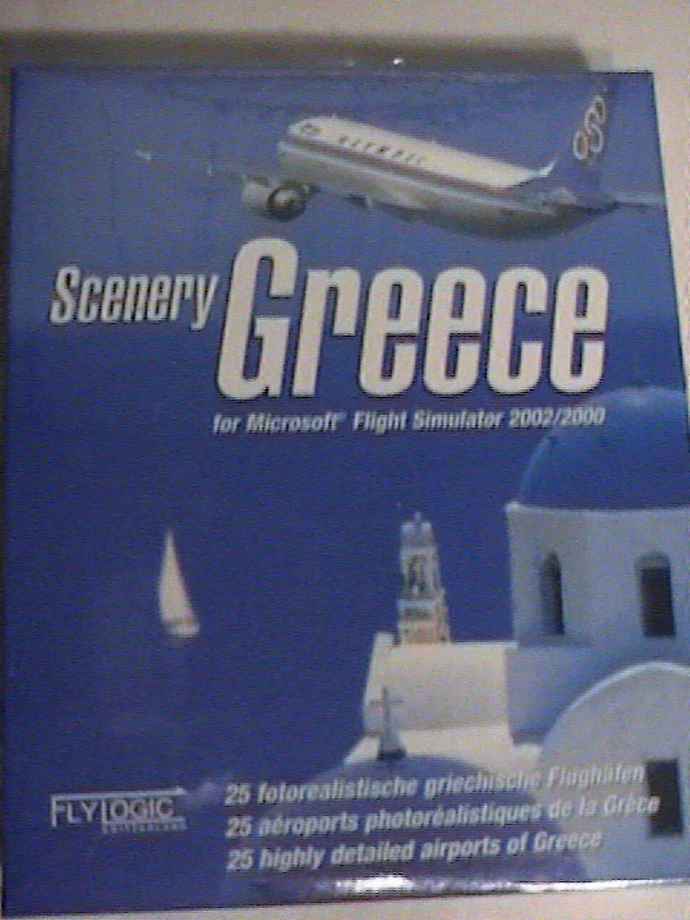 Scenery Greece (Flight Sim Add-on) -  - PAL - New & Sealed