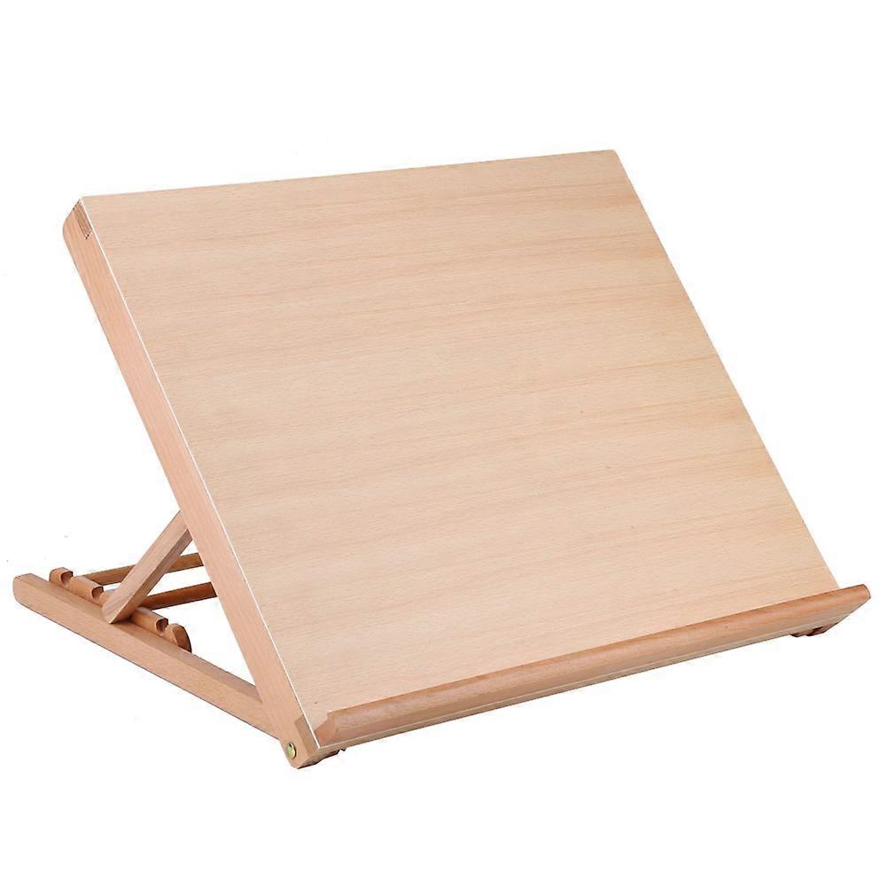 1pc Multifunctional Desk Multifunctional Adjustable Wood Board Art Supply Student Kids Large YEMAA