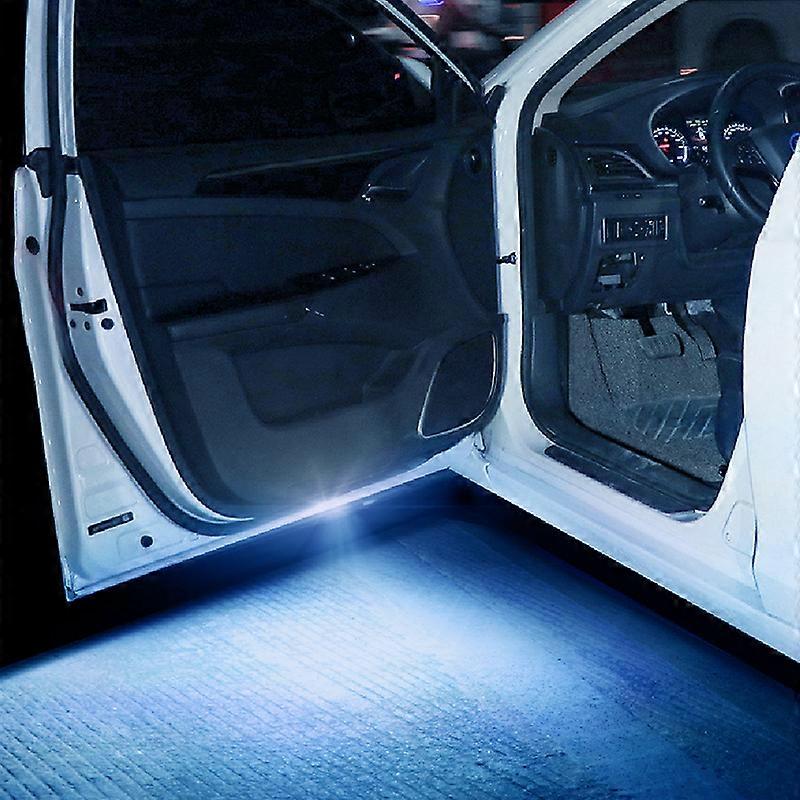Niscarda Car Led Welcome Light Magnetic Control USB Charging Auto Open Door Safe Anti-collision Signal Lamp