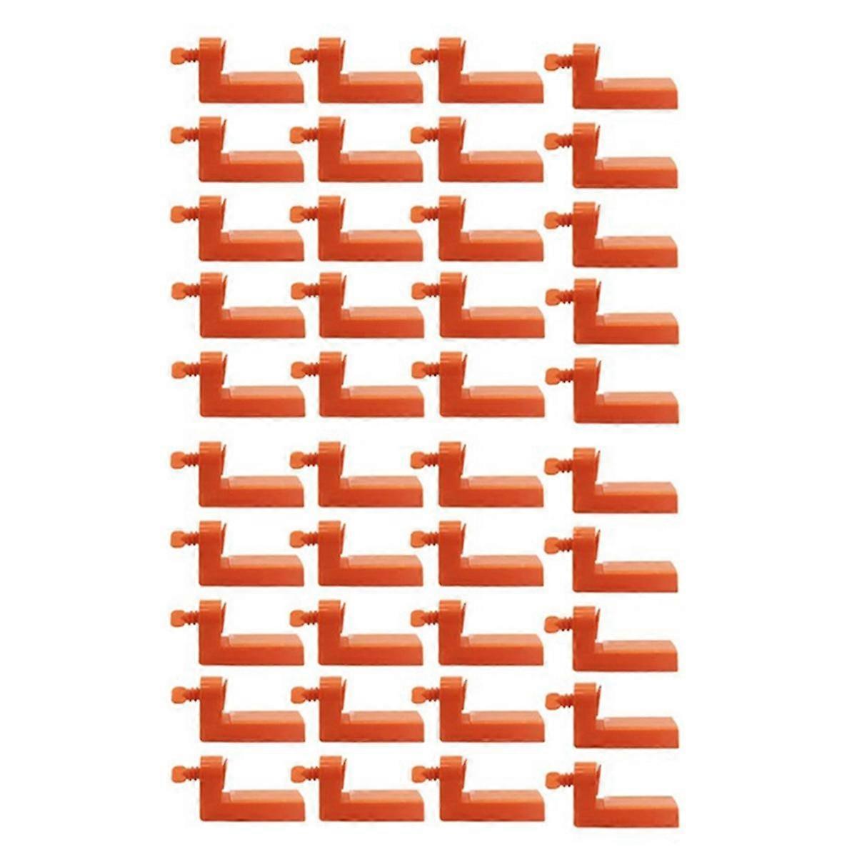 40Pcs Male Angle Tile Leveling System Clips Spacers for Floor Wall Ceramic Fixing Laying Constructi