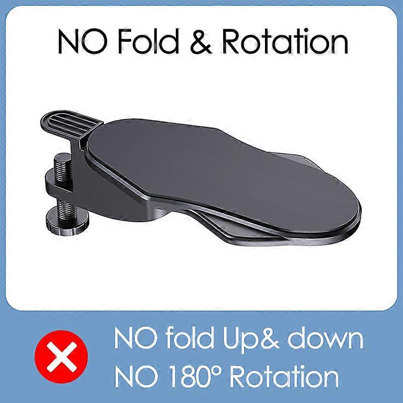 Computer Desk Armrest Clip Bracket Table Support Mouse Arm Wrist Rest Pad Free Punching Folding Rotating Elbow Rest Holder