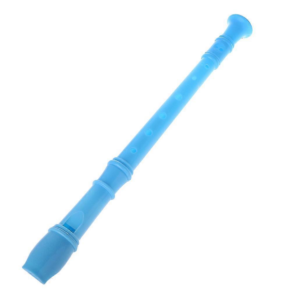 Plastic Instrument Musical Soprano Recorder Long Flute 8 Holes