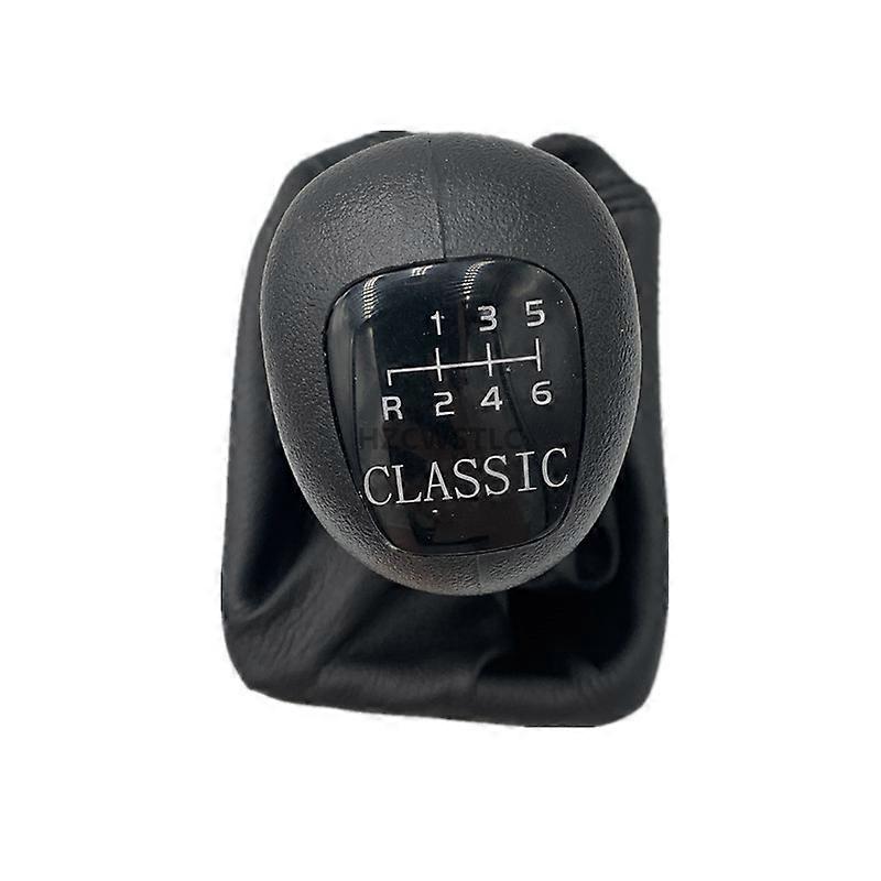 For Mercedes Benz W202 C 93-01 For W208 CLK 97-03 W210 E 95-03 Classic 5 6 Speed Car Gear Shift Knob Gaiter Boot Cover-5 Speed