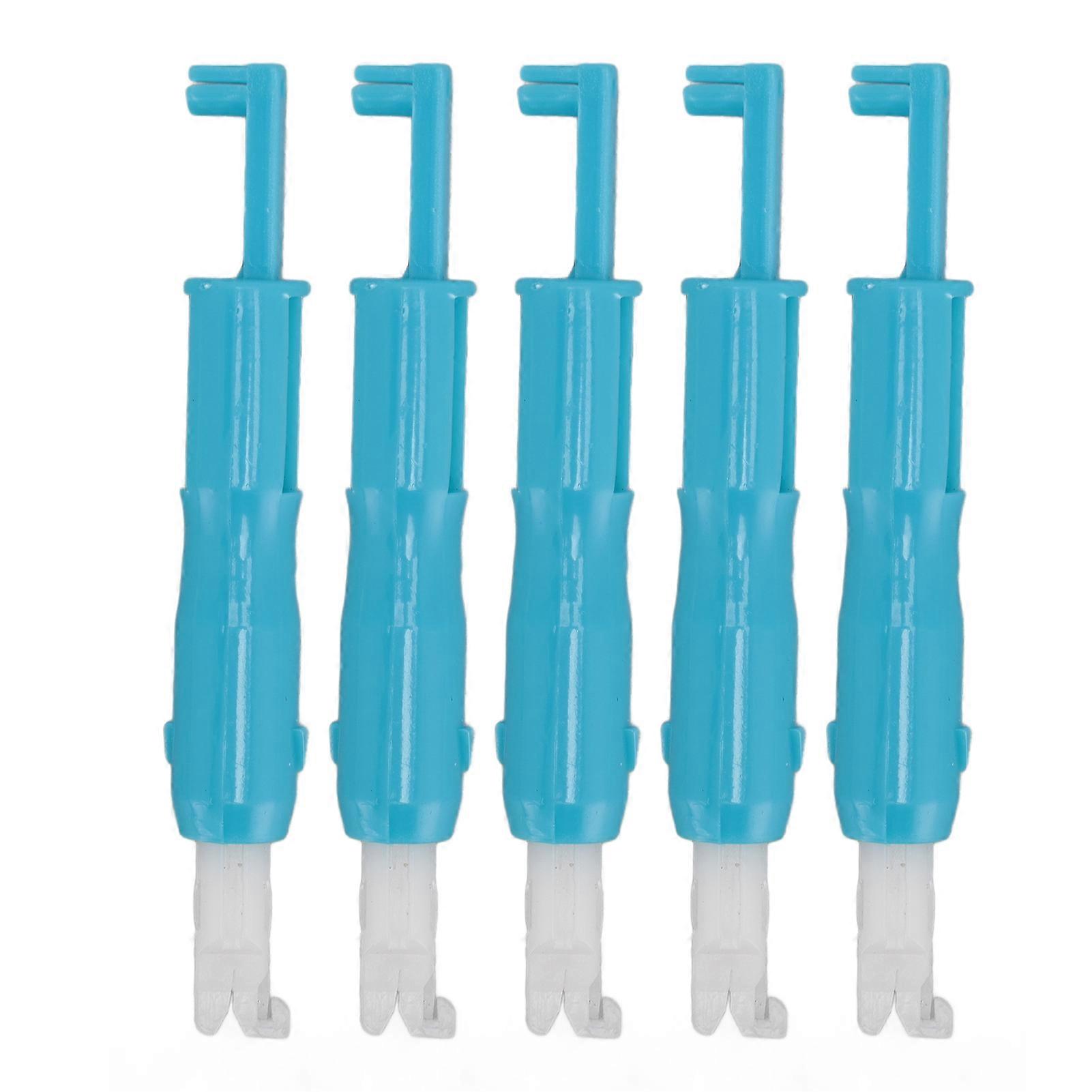 5pcs Automatic Needle Threader Multipurpose High Efficiency Automatic Threader Sewing Tool for Sewing Machine