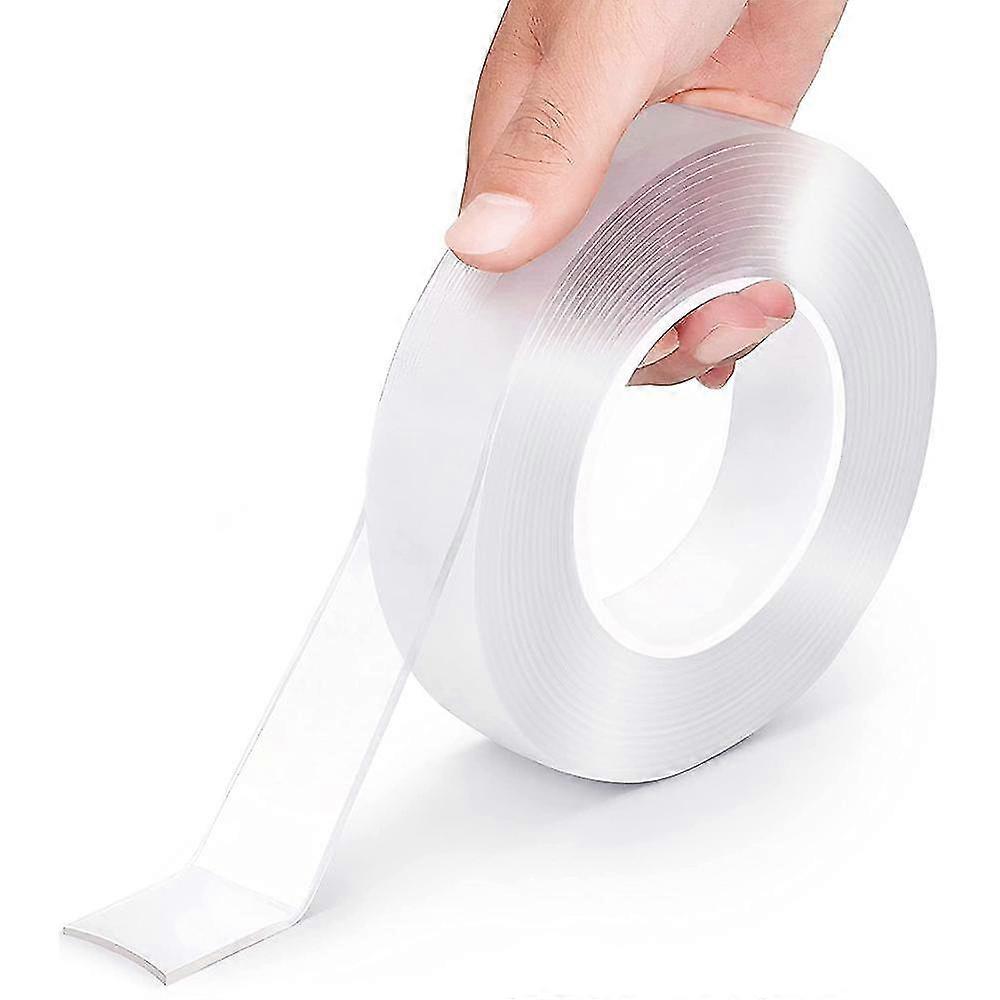 double sided tape heavy duty,strips strong sticky nano magic tape, multipurpose mounting tape