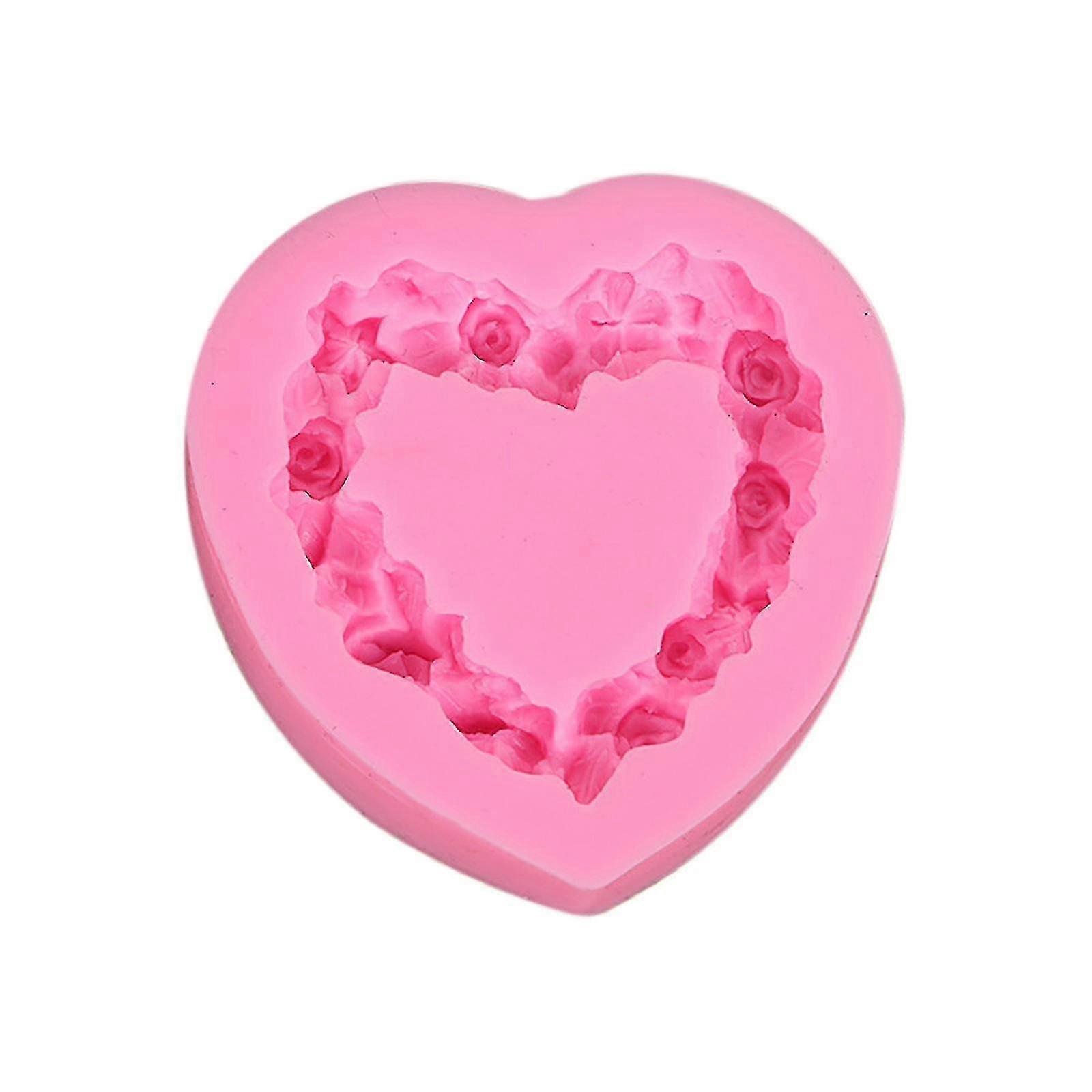 Day Wreath Silic Mold Fondant Cake Chocolate