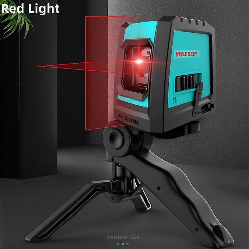 Regola dell'attaccatura dei capelli ad alta precisione Mini luce verde a infrarossi a due linee Laser a linee incrociate Piccola luce rossa portatile
