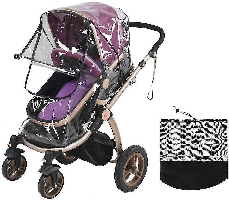 Universal Waterproof Stroller Cover Rain And Wind Protection For Stroller Rain