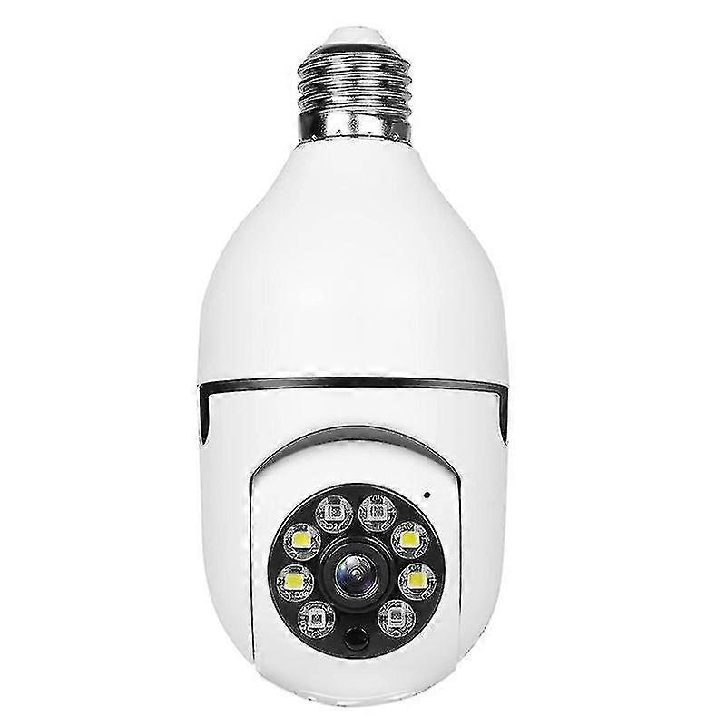 Light Bulb Surveillance Camera Wifi Night Vision 1080p App Remote Viewing