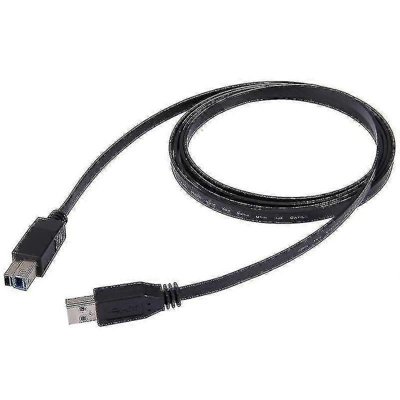 Usb 3.0 Am To Bm Cable, Length: 1.8m(black)