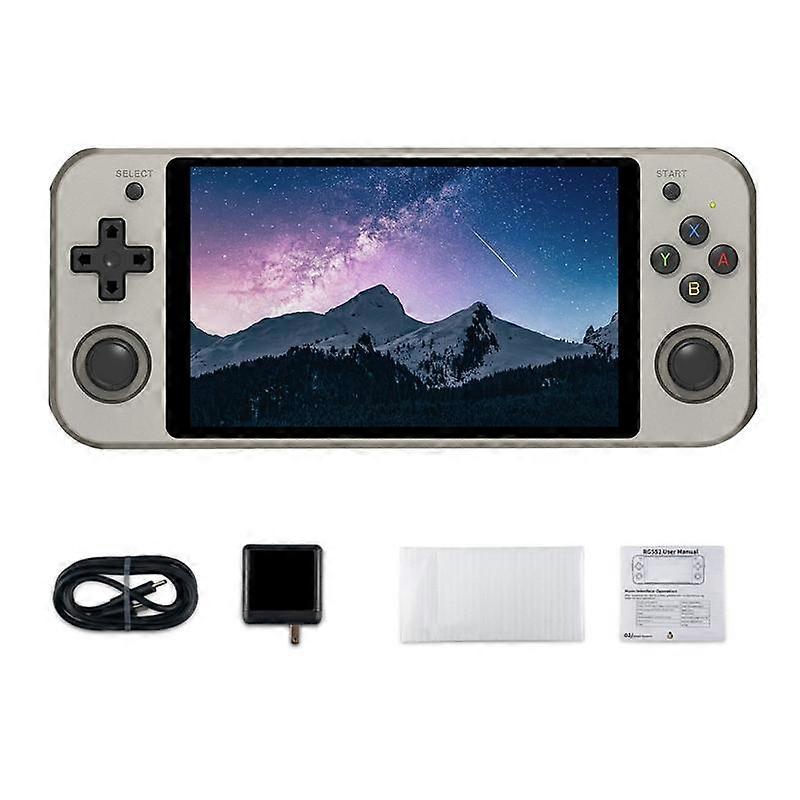 RG552 Retro Video Game Console 16G+64G 5.36 Inch IPS 1920X1152 Dual Systems Android Linux Pocket Ga