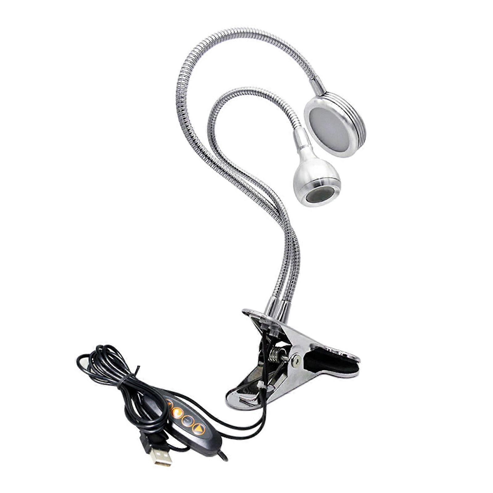 Adjustable Brightness Table Light USB Powered LED Book Lights Reading Lights