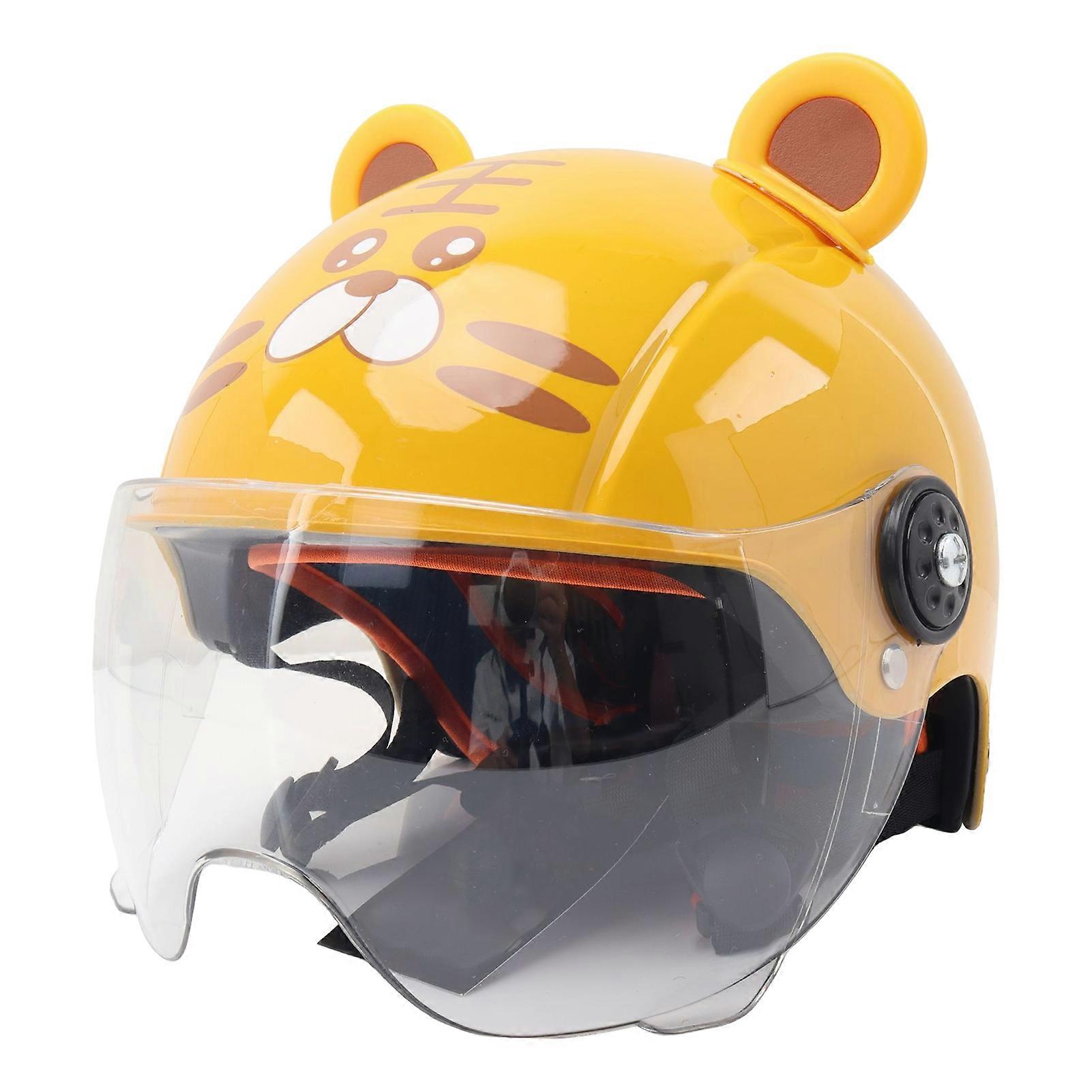 Kaesi Child Riding Helmet Adjustable Exquisite Pattern Adorable Appearance Impact-resistant Ultra-Light Shock Absorbing ABS Toddler Lovely Cartoon Ska