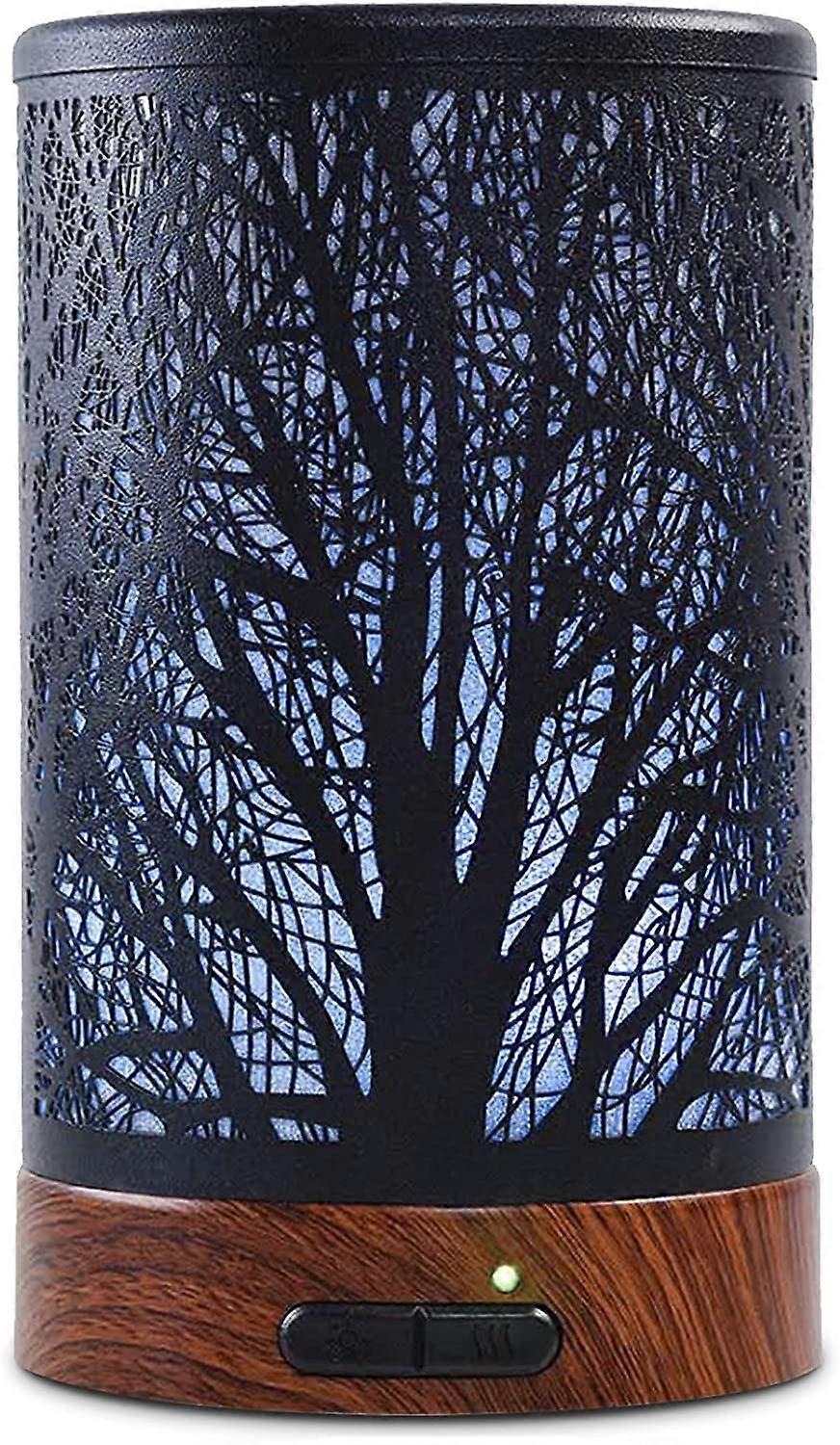 Ultrasonic Essential Oil Diffusers Electric Ferrous 100ml,7Colors,Tree